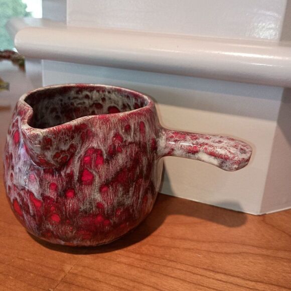 VTG California Pottery Paradise Guild Arts & Crafts Creamer Pitcher Sauce Pourer - Picture 2 of 10